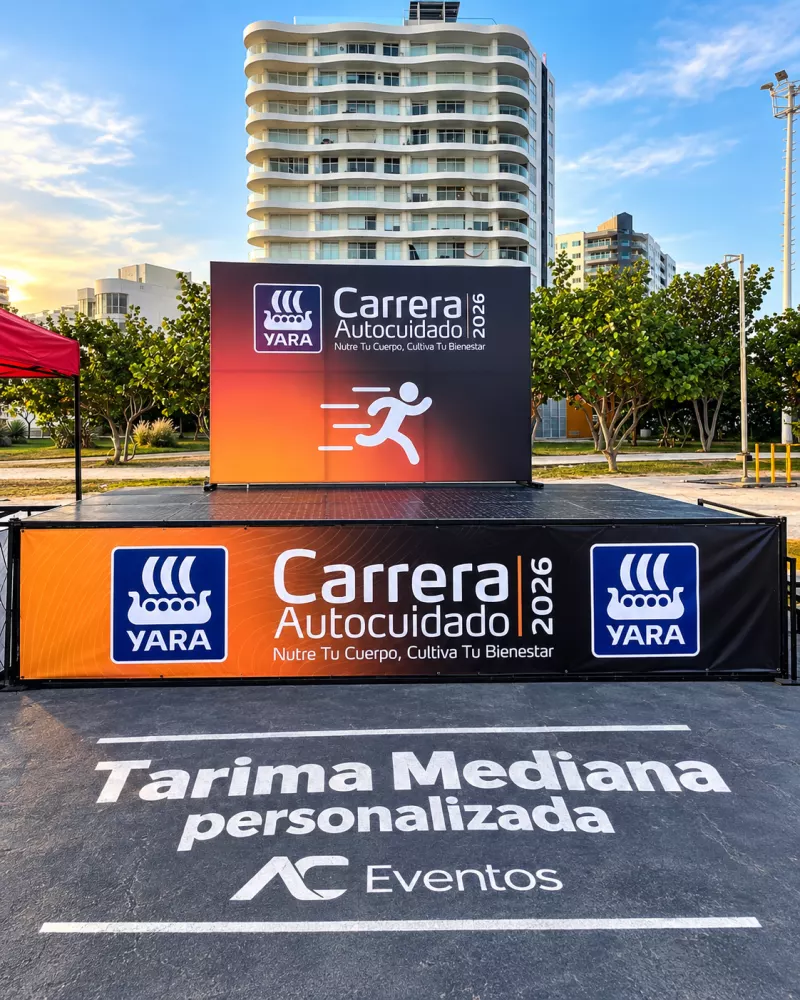 Tarima mediana personalizada